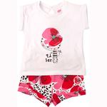 TUC TUC *Leopard & Butterfly* Комплект (футболка + шорты) для девочки. 48524