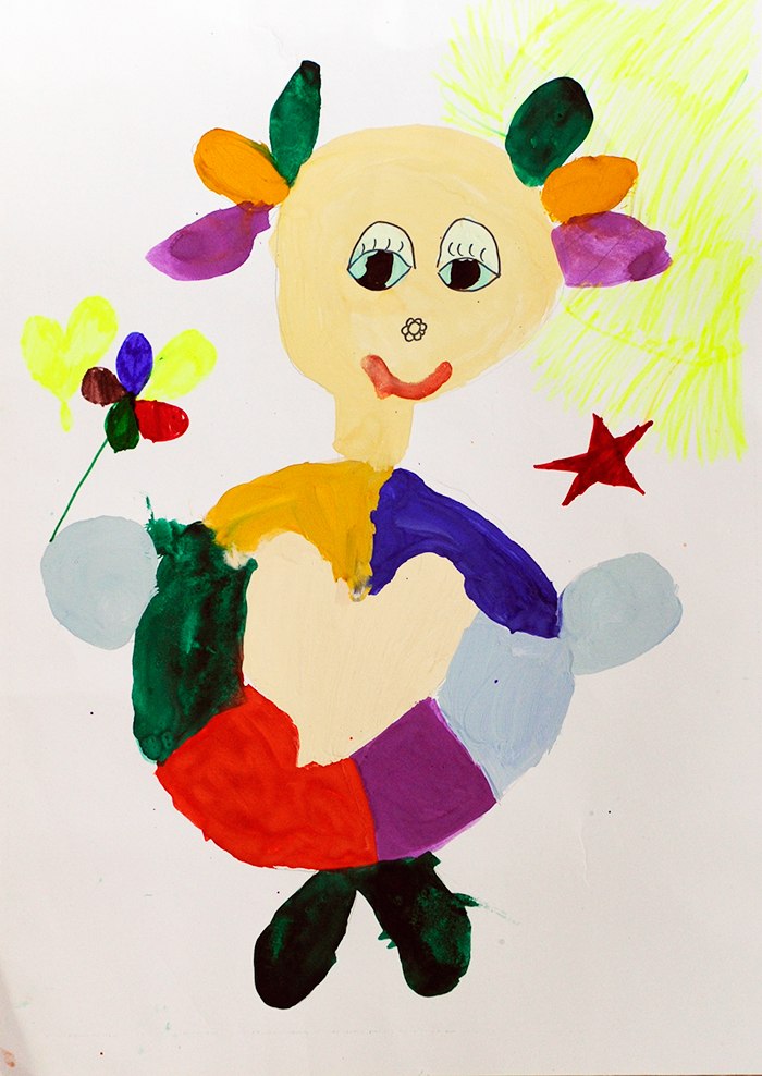 Конкурс детских рисунков «Монстрики 2014» в интернет магазине детской одежды Kidslove.me | Юлиана 7 лет