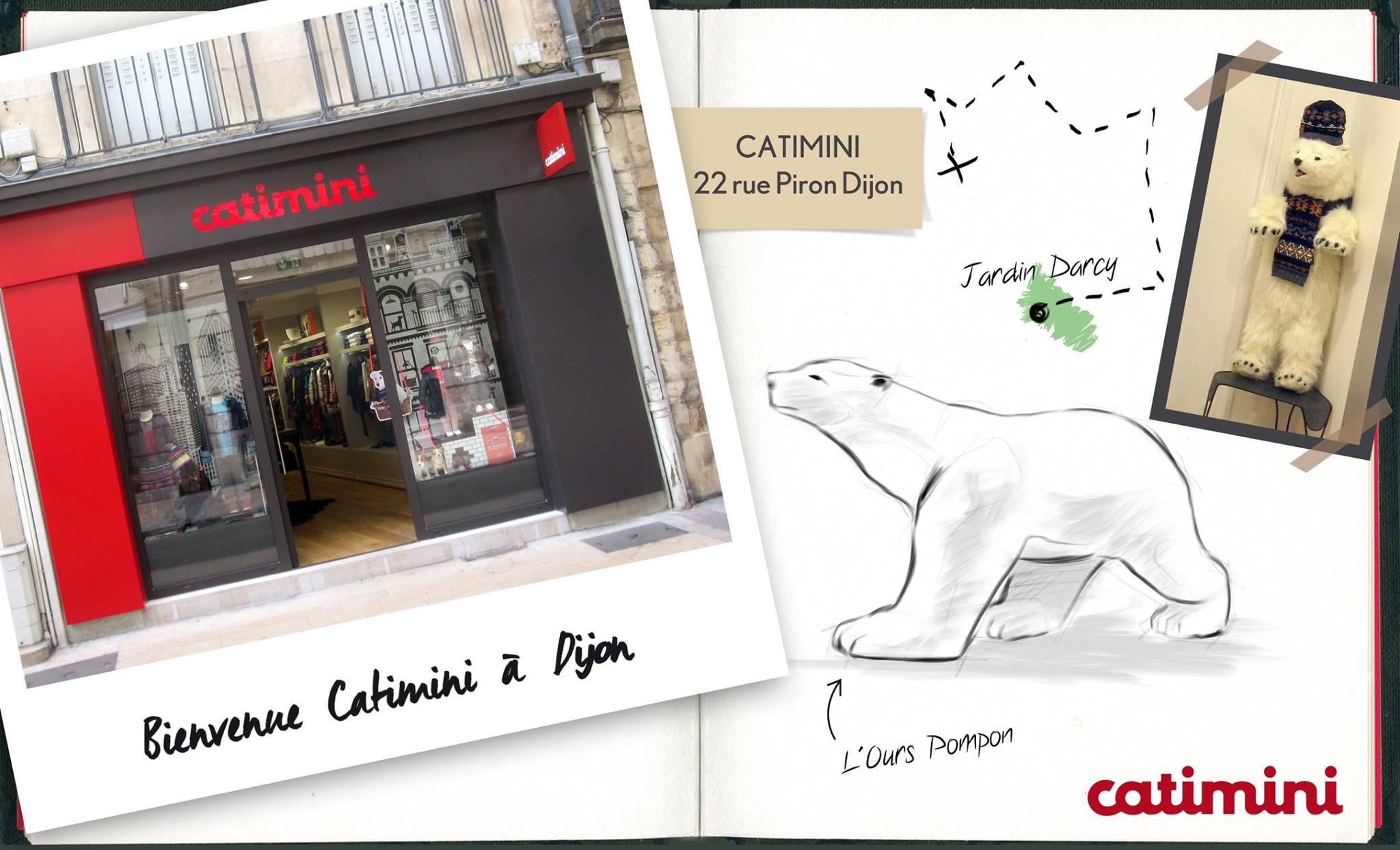 Магазин Catimini в Дижоне (Франция)