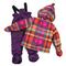 Детские зимние куртки костюмы для девочек Peluche & Tartine | официальный сайт интернет-магазина